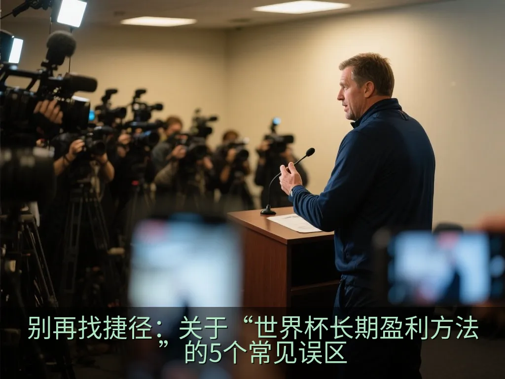 世界杯主题下的理性风险提示清单插画